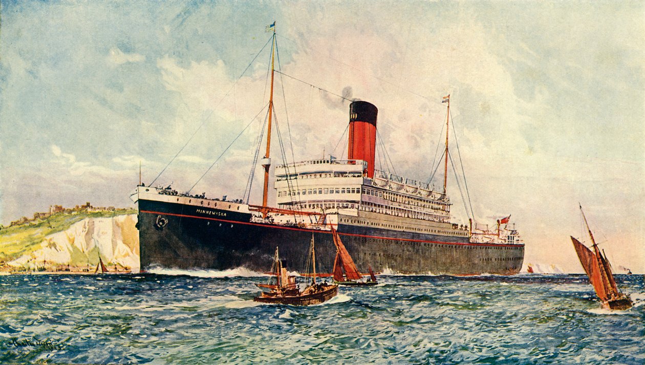 Minnewaska Atlantic Transport Line, 21 998 ton, c1930. av Unbekannt