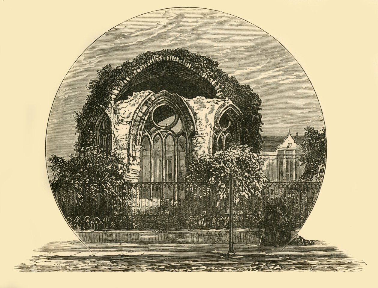 Klostret och Madras College, 1898. av Unbekannt