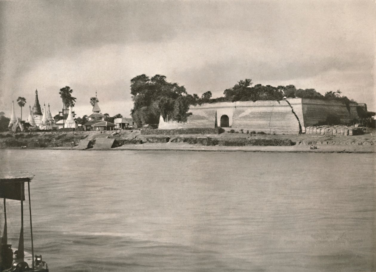 Murhla Fort på Irrawaddy, 1900. av Unbekannt