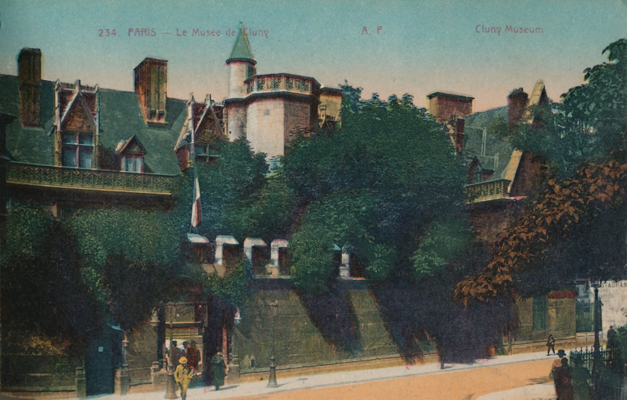 Musée de Cluny Cluny Museum, Paris, c1920 av Unbekannt