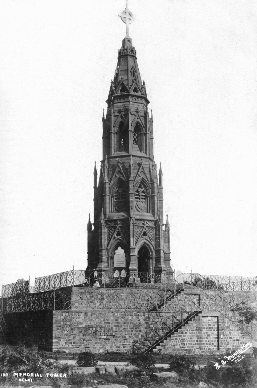 Myteriets minnestorn, Delhi, Indien, 1900-talet av Unbekannt