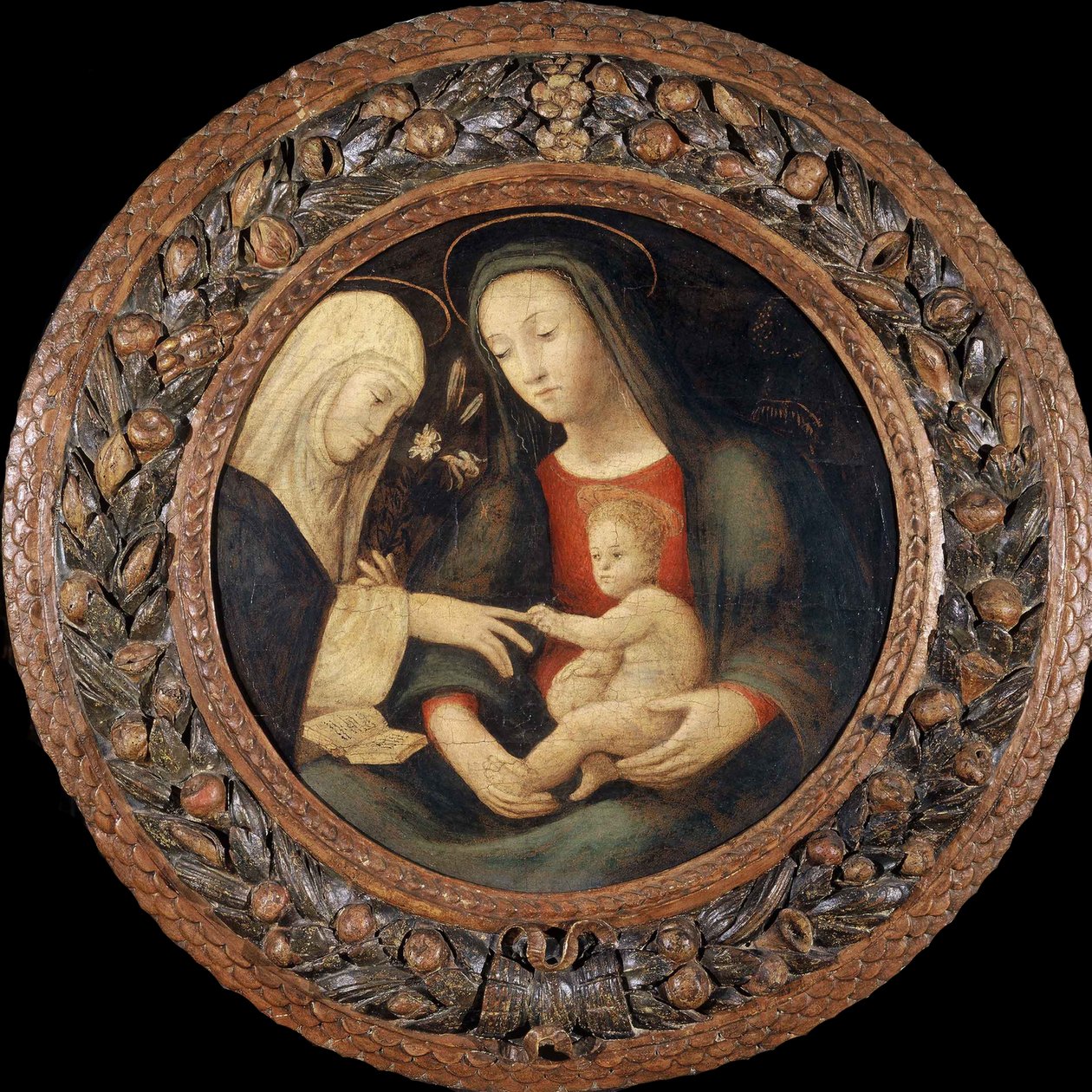 The Mystical Marriage of Saint Catherine, 1500-talets första hälft.. av Unbekannt