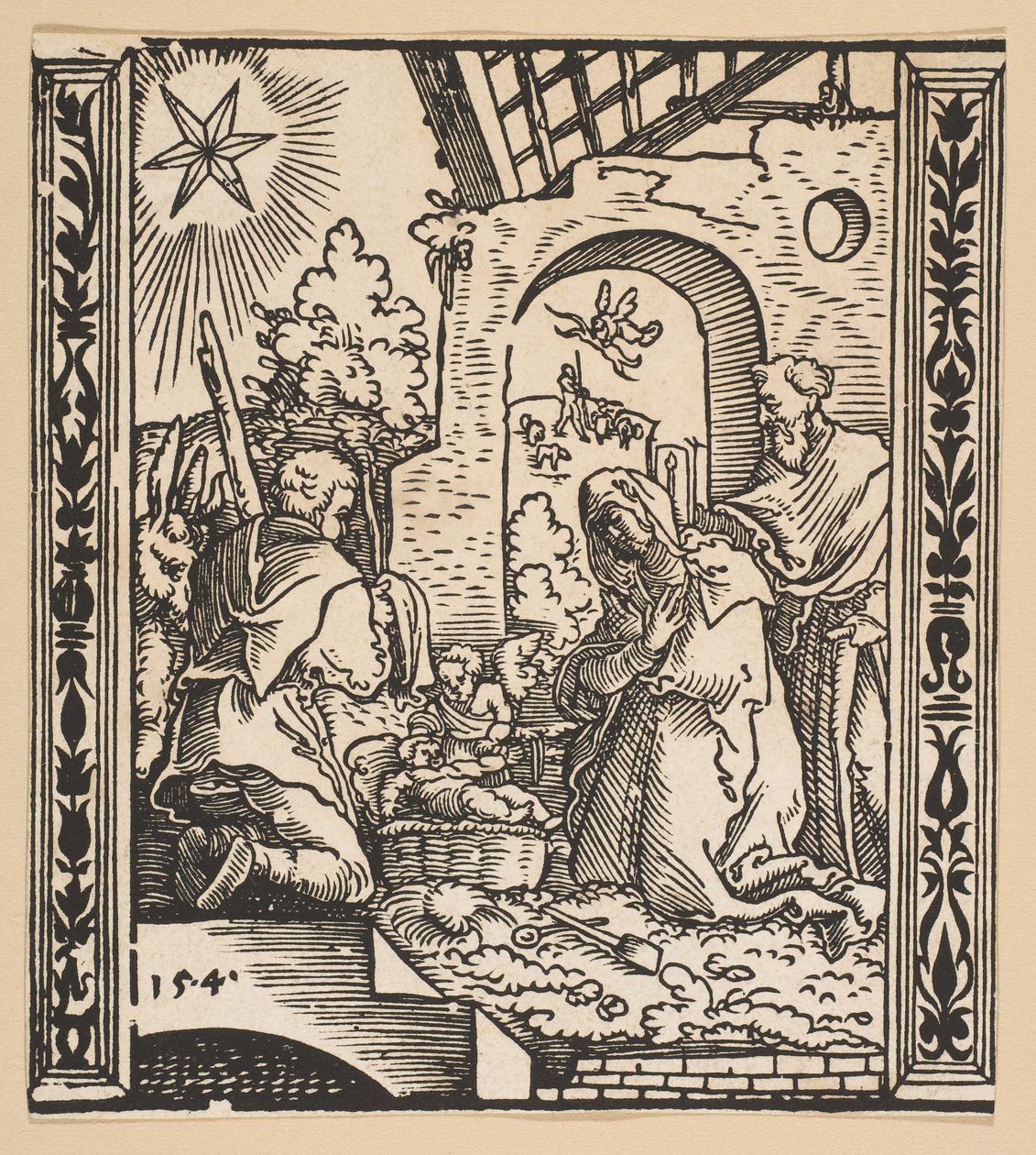 Nativity copy.n.d. av Unbekannt