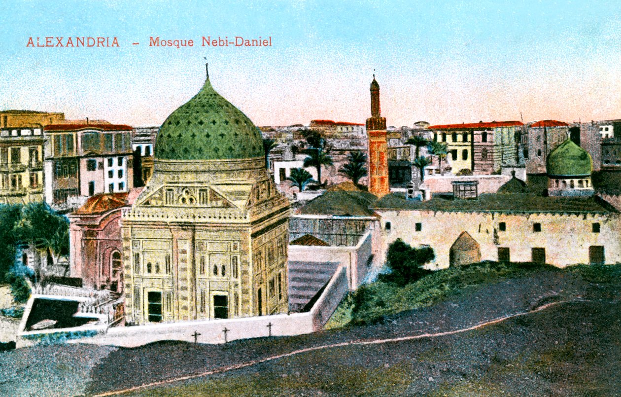 Nebi-Daniel-moskén, Alexandria, Egypten, 1900-talet av Unbekannt