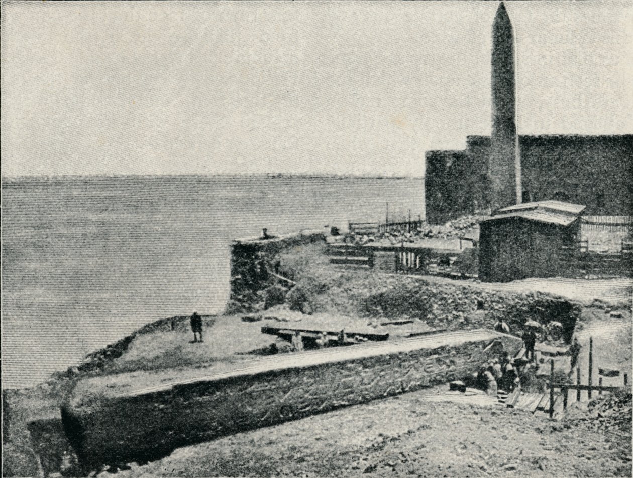 Nålen låg när den föll i Alexandria, 1877, 1910 av Unbekannt