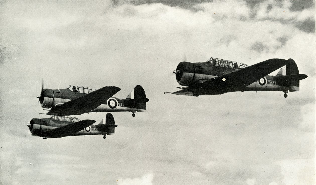 Den nordamerikanska Harvard, 1941. av Unbekannt