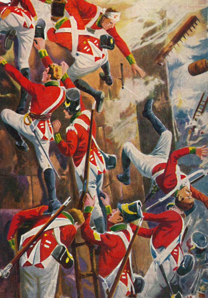 Northumberland Fusiliers. Stormar San Vincentes vallar, 1939 av Unbekannt