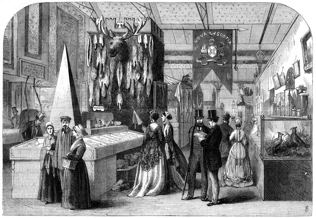 Nova Scotia-delen av Paris International Exhibition, 1867 av Unbekannt