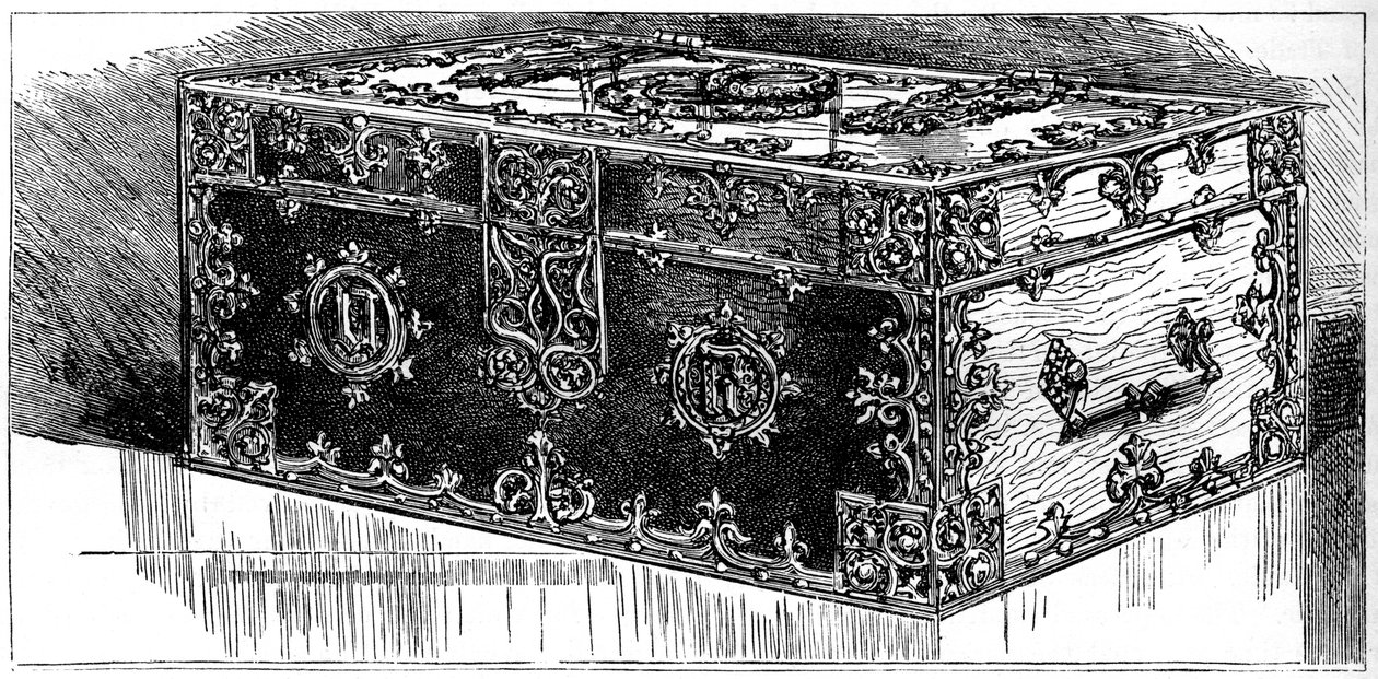 The Oath Box, House of Commons, Westminster, London, 1800-talet av Unbekannt