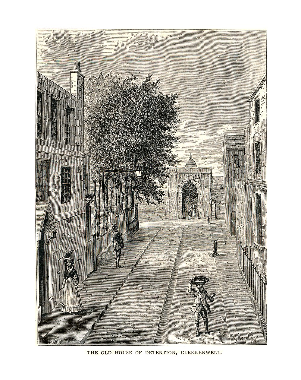 Gamla arresthuset, 1878 av Unbekannt
