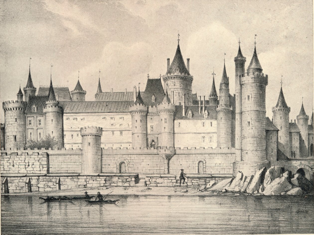 Gamla Louvren 1670, 1915 av Unbekannt