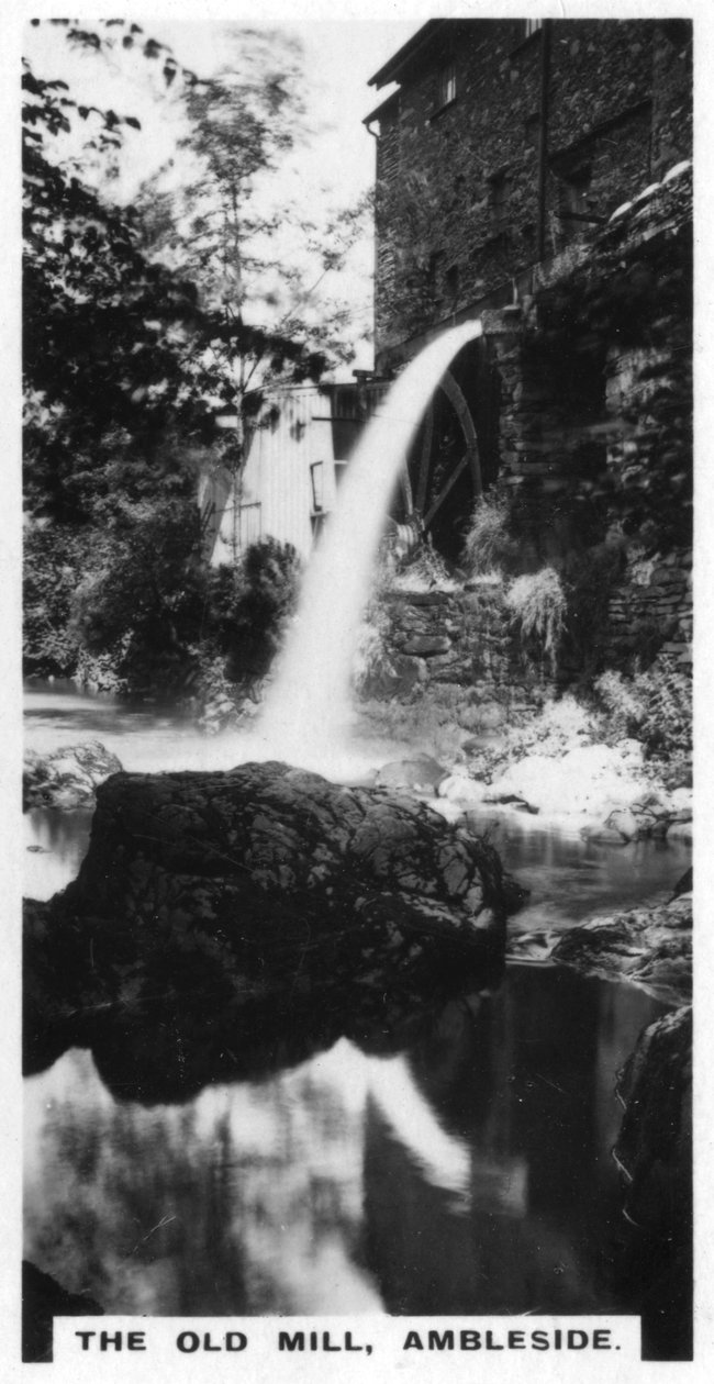 The Old Mill, Ambleside, Cumbria, c1920-talet av Unbekannt