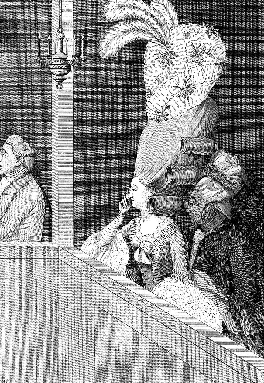 De optiska lockarna, 1700-talet av Unbekannt