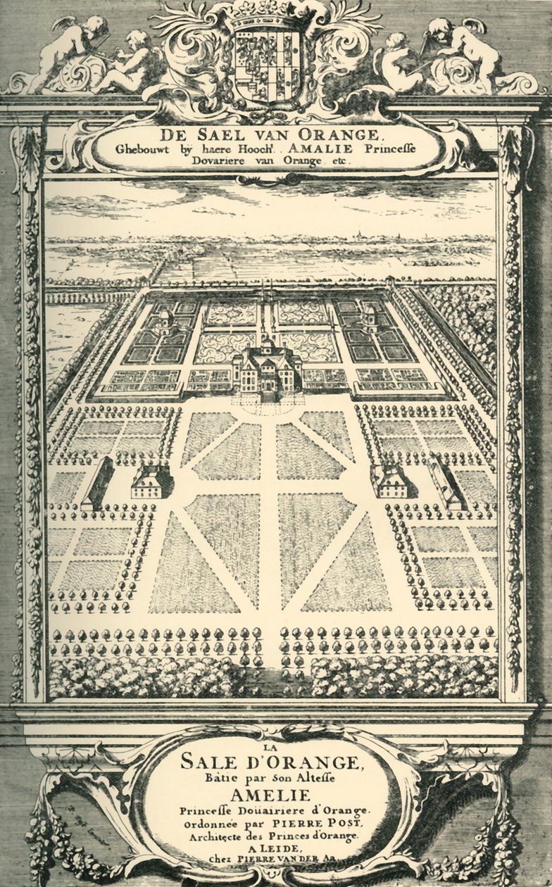 The Orange Hall, Haag, Holland, sent 1600-tidigt 1700-tal, 1903. av Unbekannt