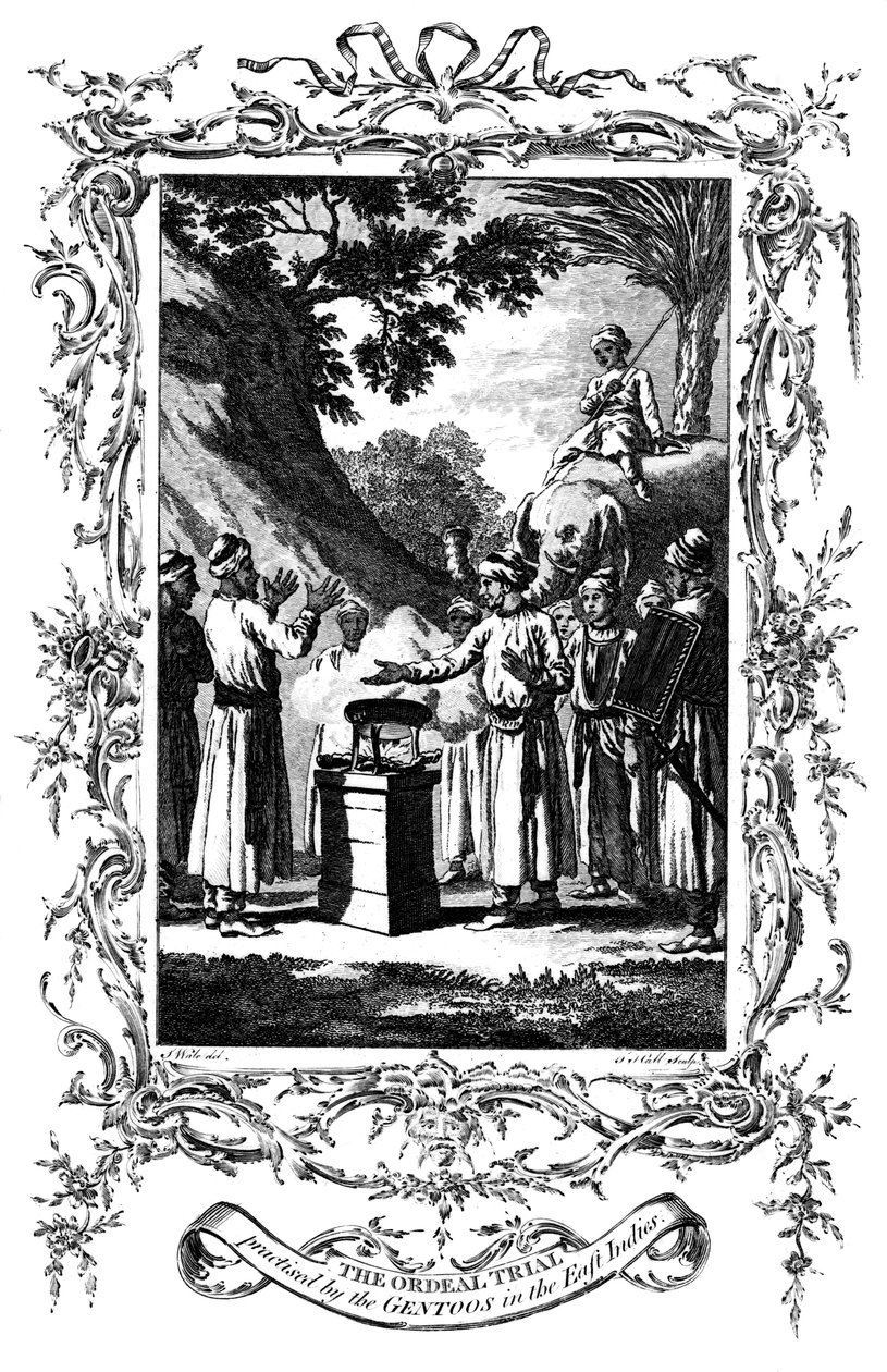 Prövningsrättegången, 1792 av Unbekannt