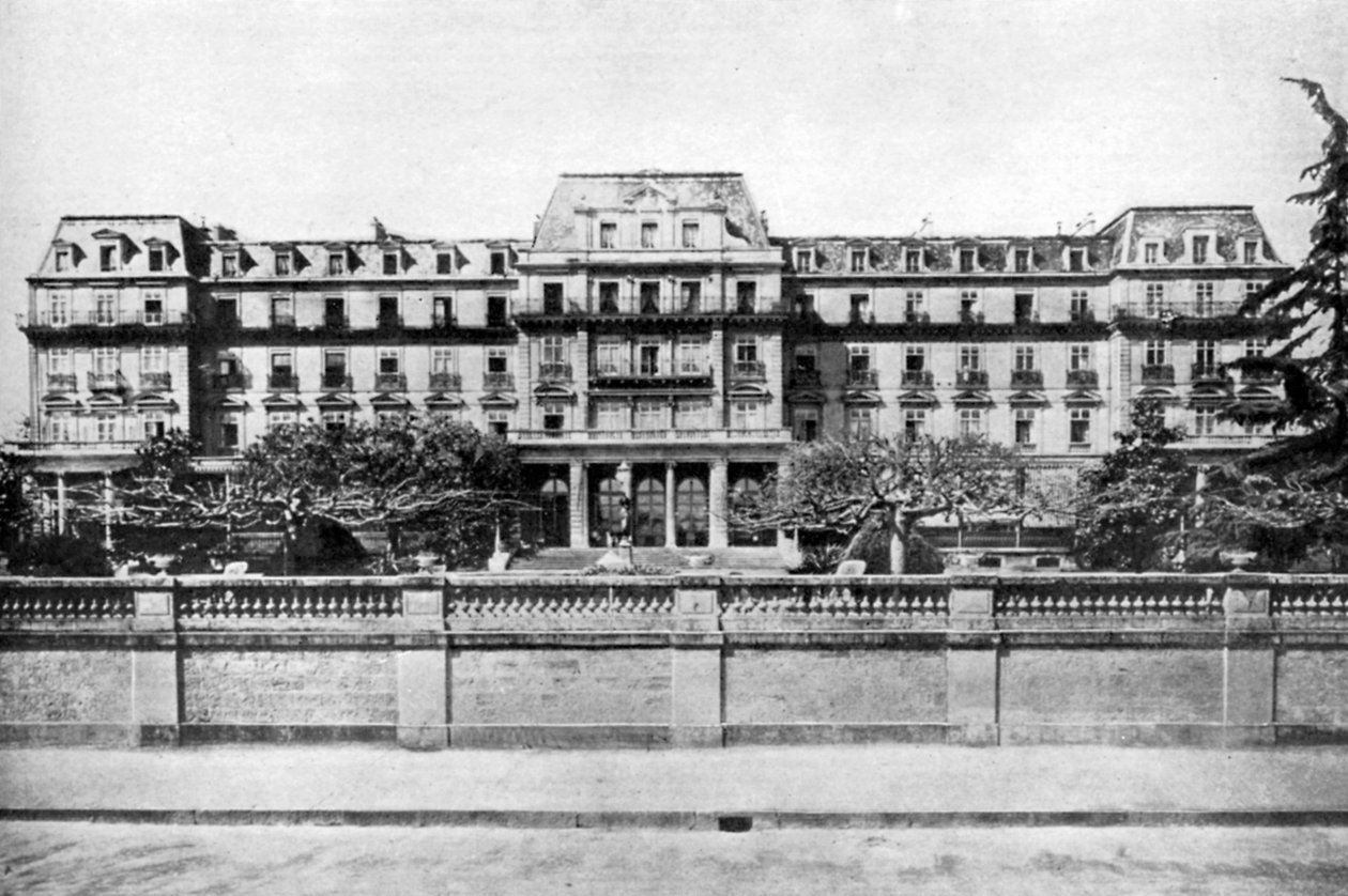 Nationernas palats, Genève, Schweiz, 1926 av Unbekannt