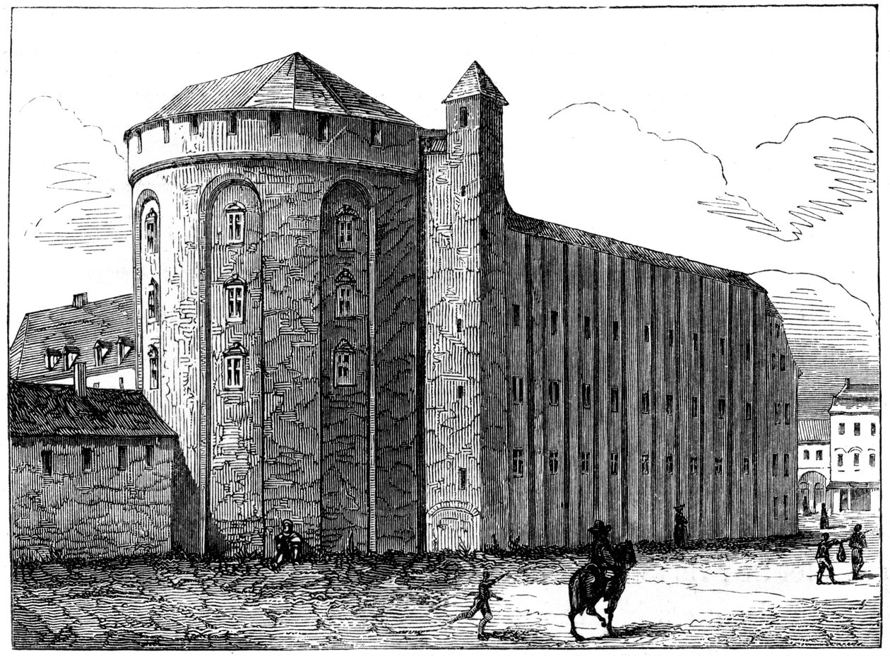 Trêves-palatset, Frankrike, c1600-talet 1849 av Unbekannt