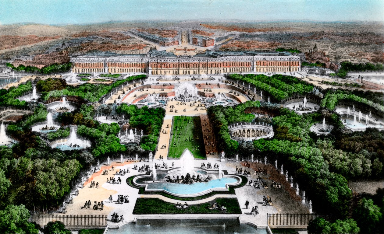 Slottet i Versailles, Paris, Frankrike, tidigt 1900-tal av Unbekannt
