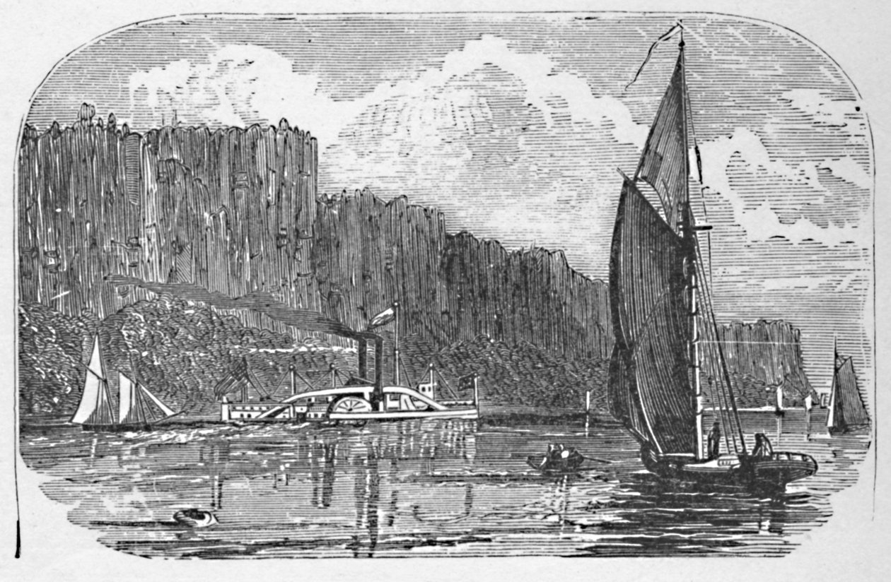 Palisaderna, 1883 av Unbekannt