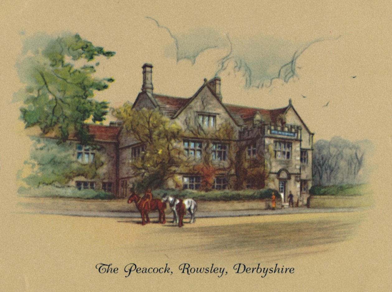 Påfågeln, Rowsley, Derbyshire, 1939 av Unbekannt