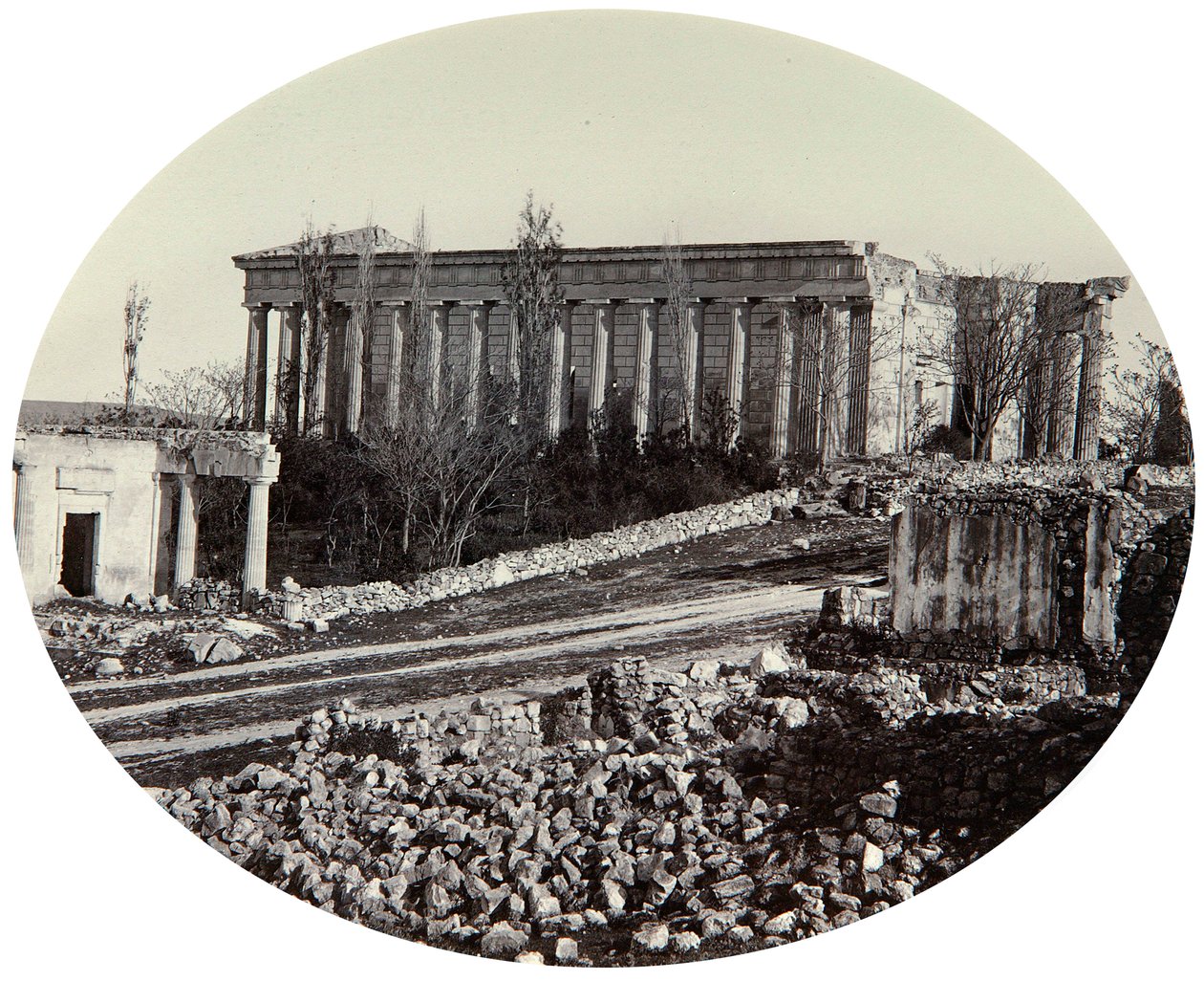 Peter och Paul-katedralen i Sevastopol efter Krimkriget, Krim, sent 1850-tal av Unbekannt