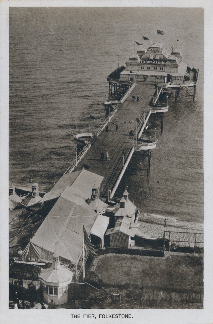 Piren, Folkestone, sent 1800-tidigt 1900-tal av Unbekannt