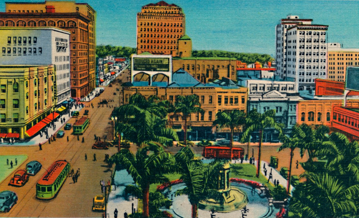 Torget. San Diego, Kalifornien, c1941 av Unbekannt