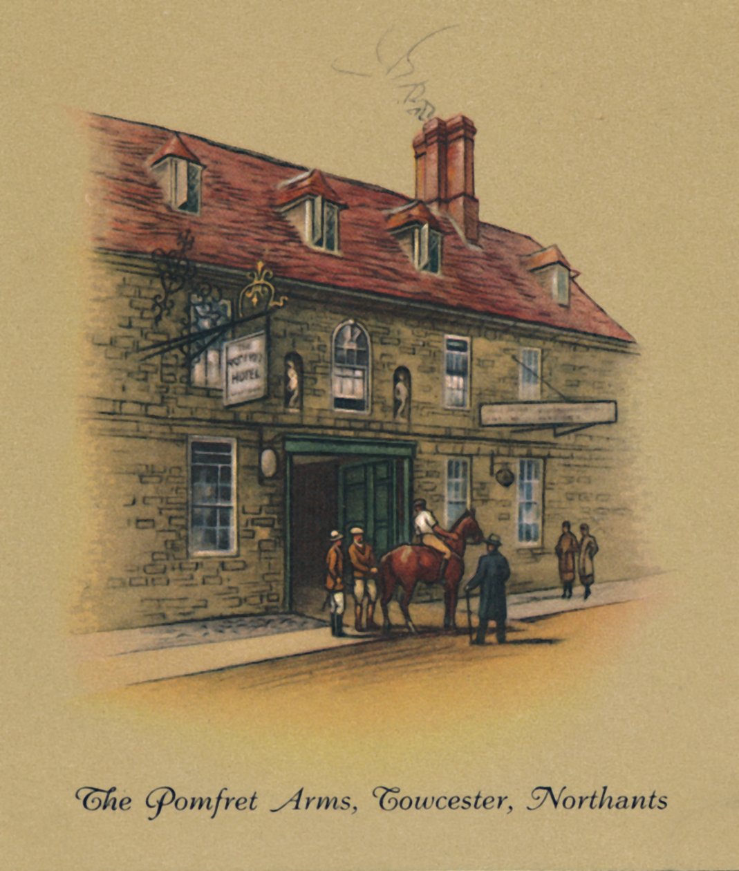 The Pomfret Arms, Towcester, Northants, 1939 av Unbekannt