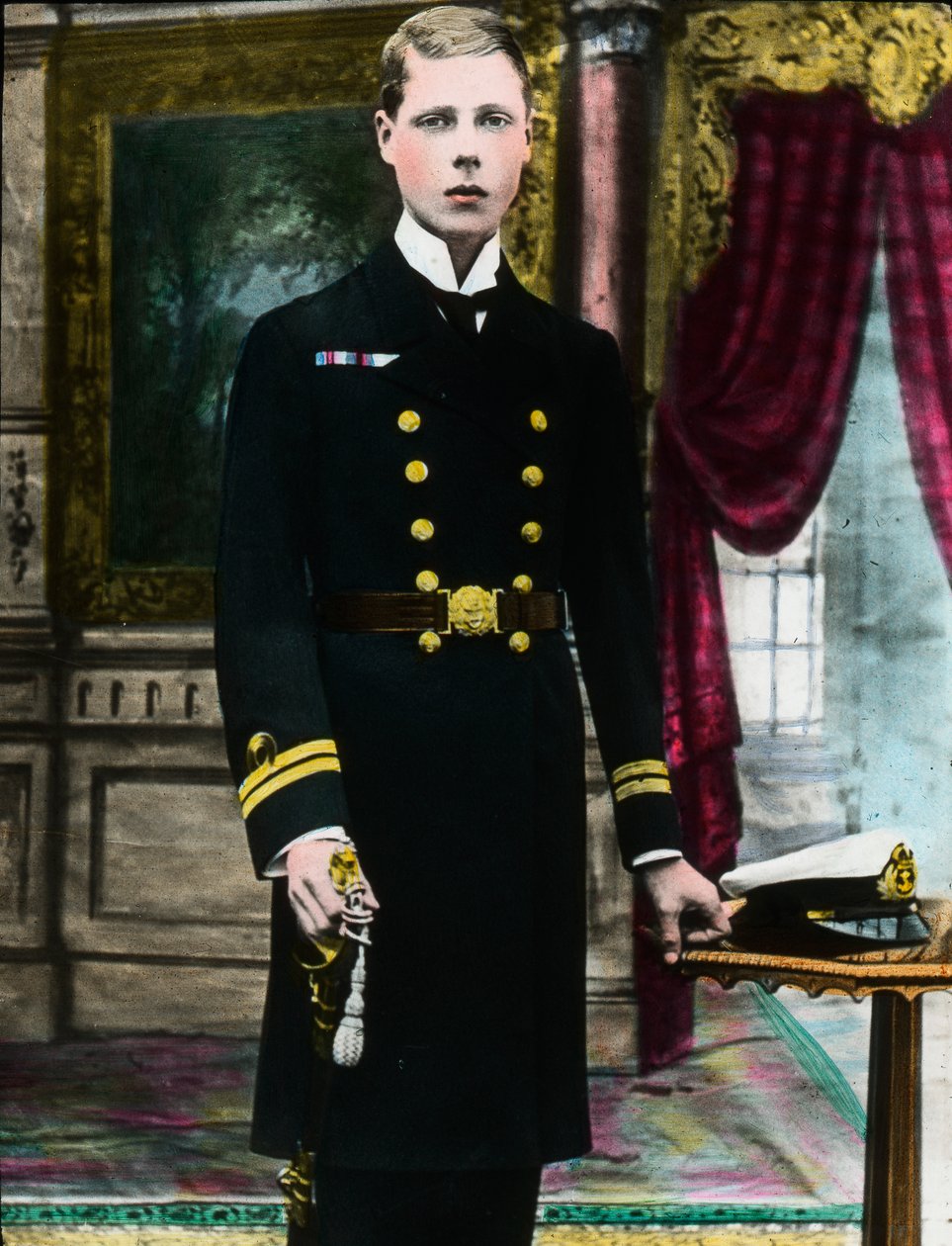 Prinsen av Wales, blivande kung Edward VIII, c1910-talet av Unbekannt
