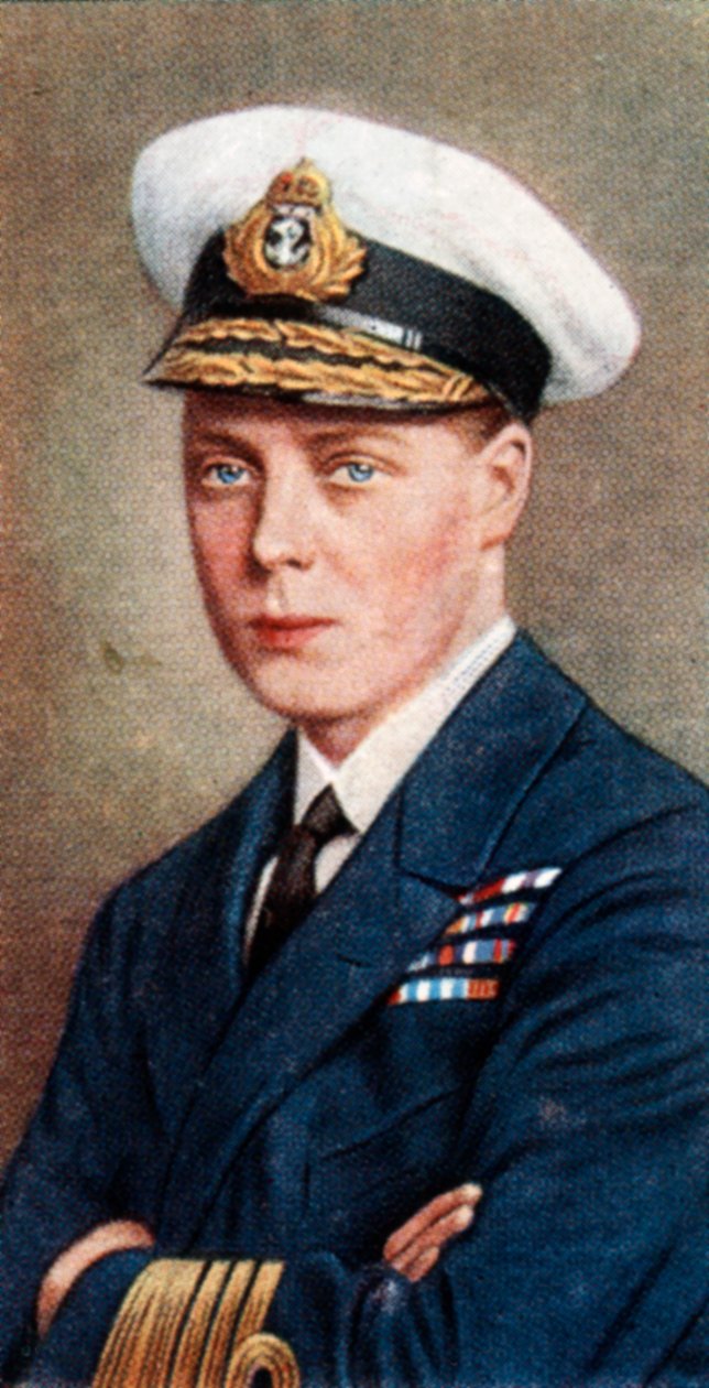 Prinsen av Wales, framtida kung Edward VIII, c 1935 av Unbekannt