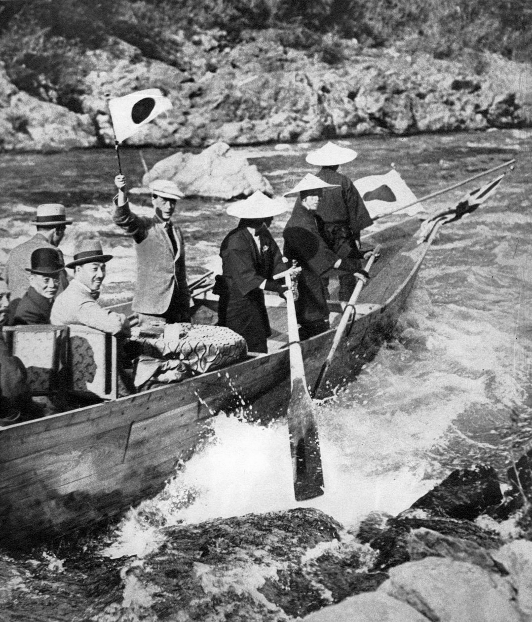Prinsen av Wales skjuter forsen i Kyoto, Japan, 1922 av Unbekannt