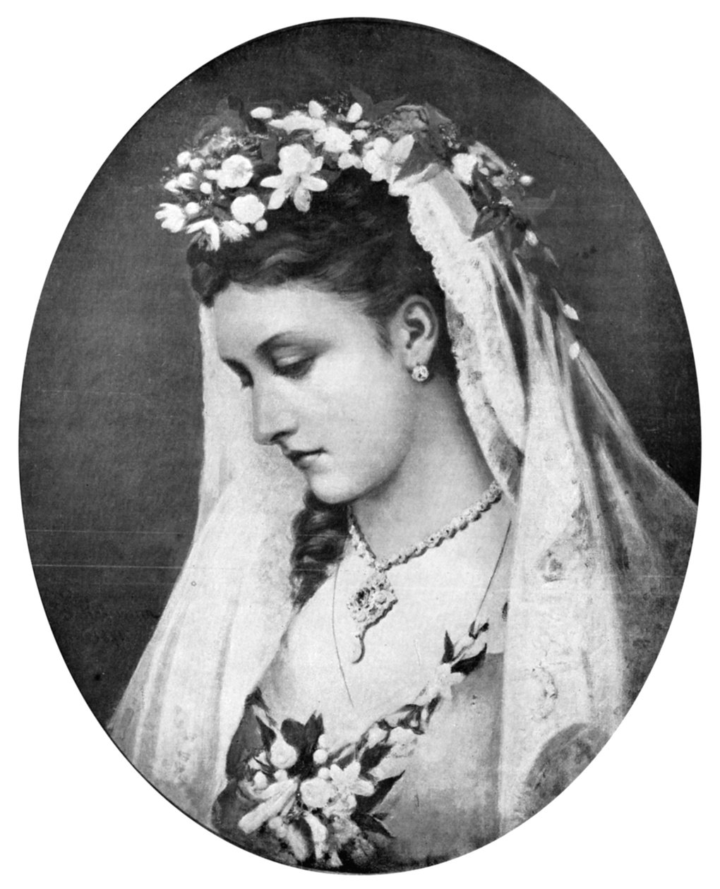 Prinsessan Louise, hertiginna av Argyll, c1871 av Unbekannt