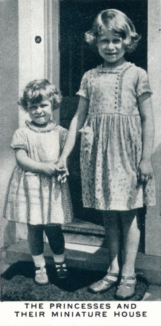 Prinsessorna och deras miniatyrhus, c1932 1937 av Unbekannt