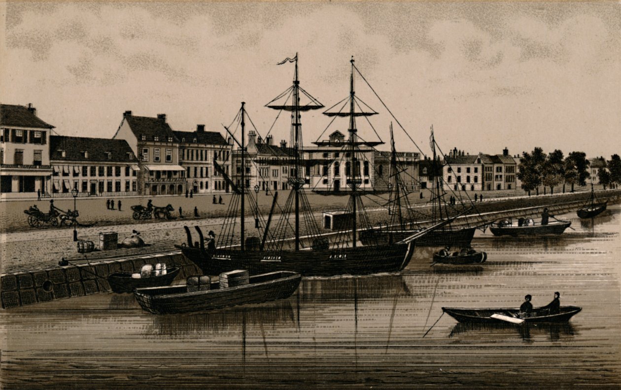 Kajen, c1880. av Unbekannt