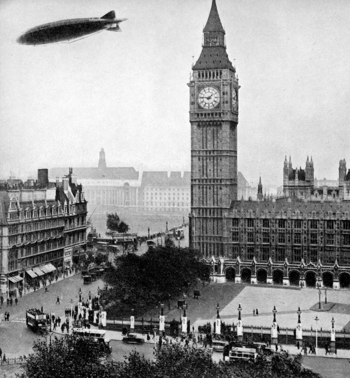 R101:an passerade underhuset, 14 oktober 1929 1936 av Unbekannt