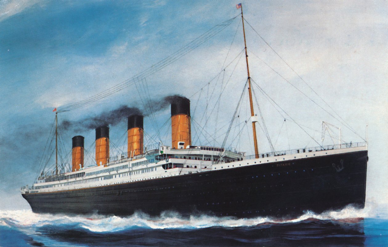 RMS Titanic. av Unbekannt