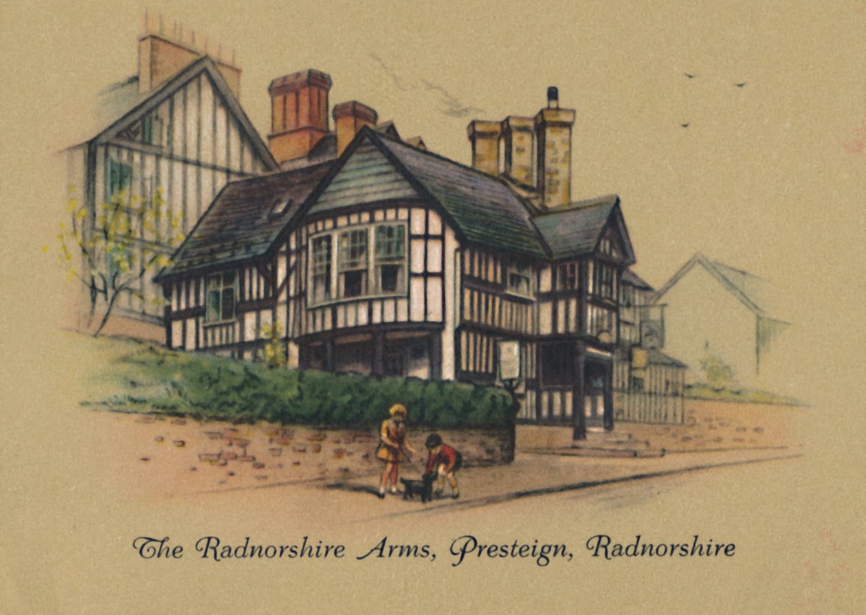 T. Radnarshire Arms, Prestigin, Radnarshire, 1939 av Unbekannt