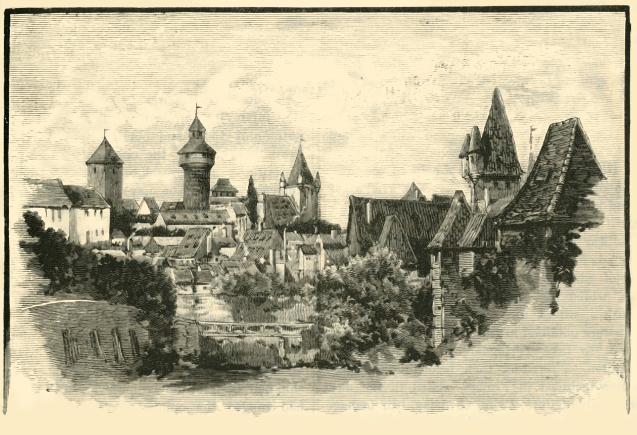 Vallarna, Nürnberg, 1890. av Unbekannt