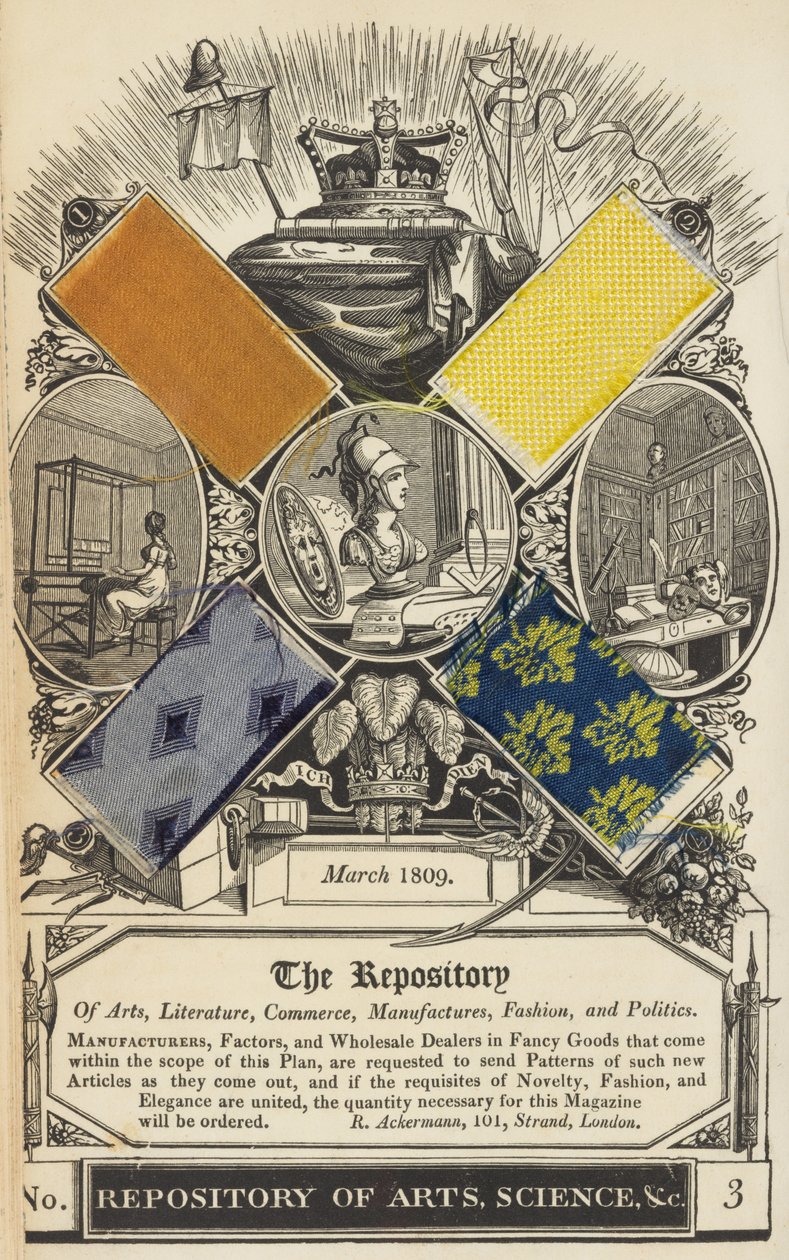 The Repository of Arts, Literature, Commerce, Manufactures, Fashions and Pol..., januari-juni 1809. av Unbekannt