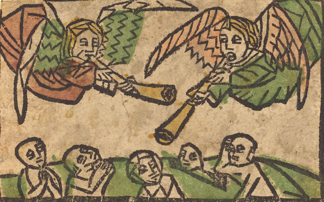 De dödas uppståndelse, ca. 14601470. av Unbekannt