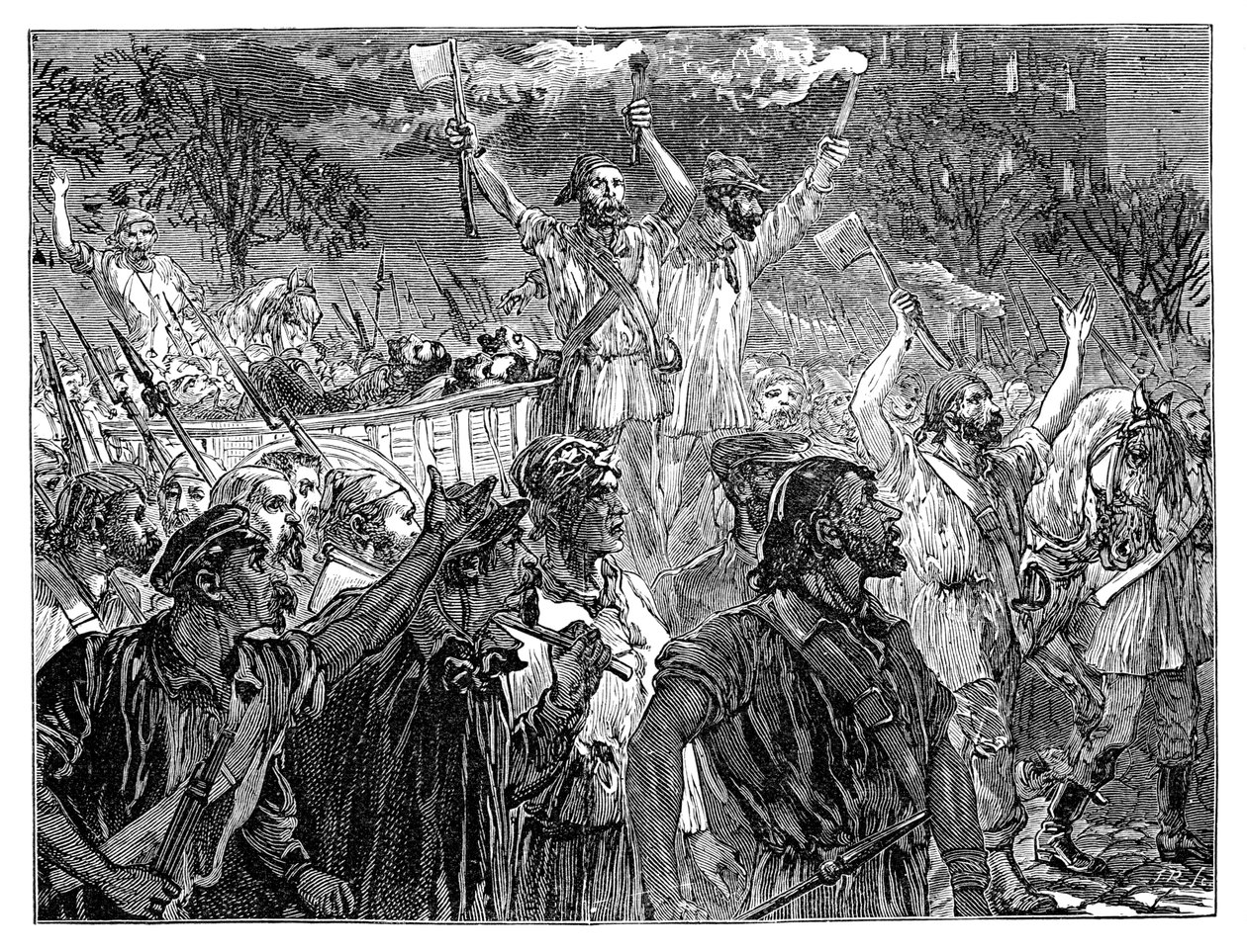 Revolutionen i Paris, 1800-talet, 1900 av Unbekannt