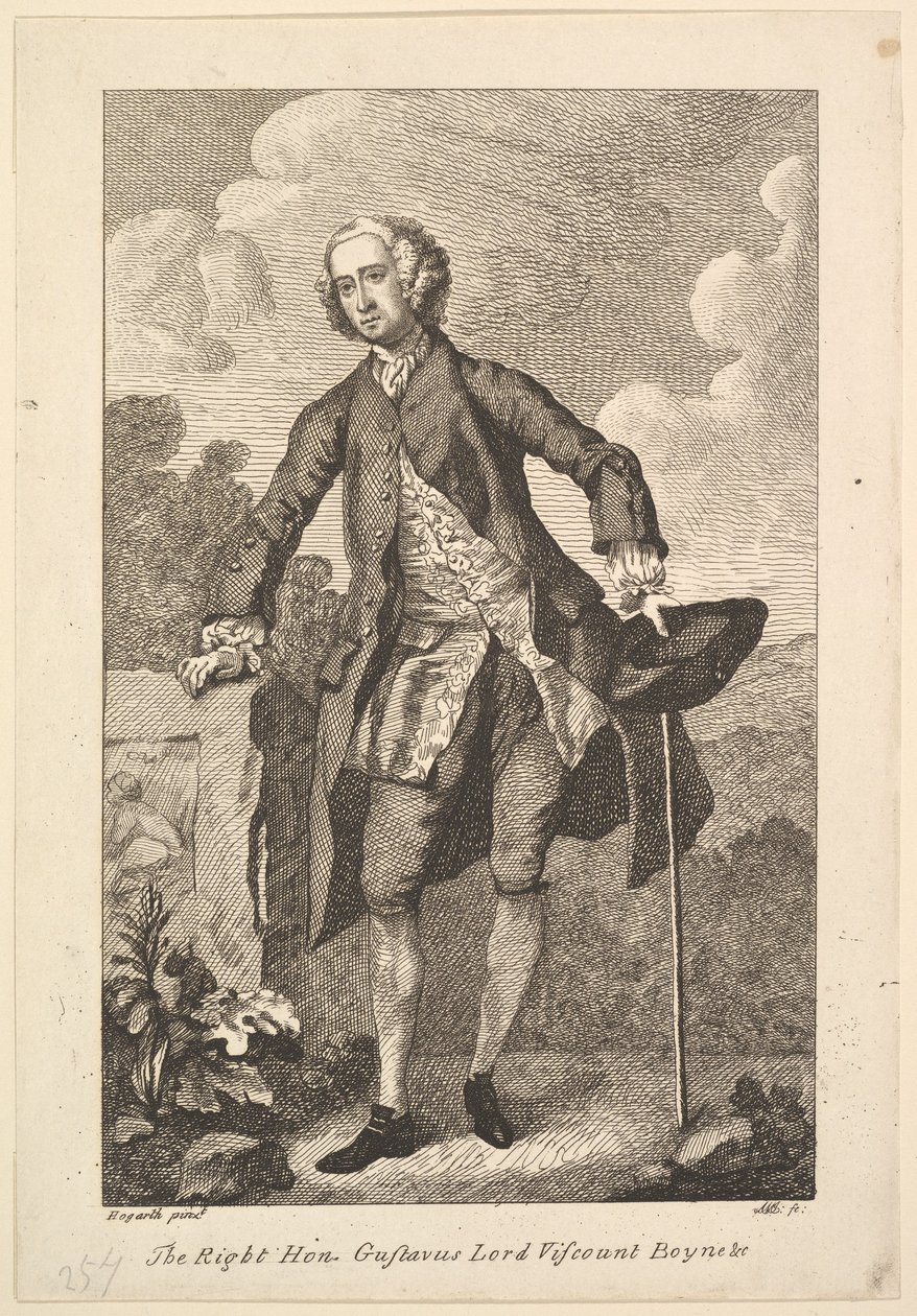 Den högra Hon. Gustavus Lord Viscount Boyne &c., 1794. av Unbekannt