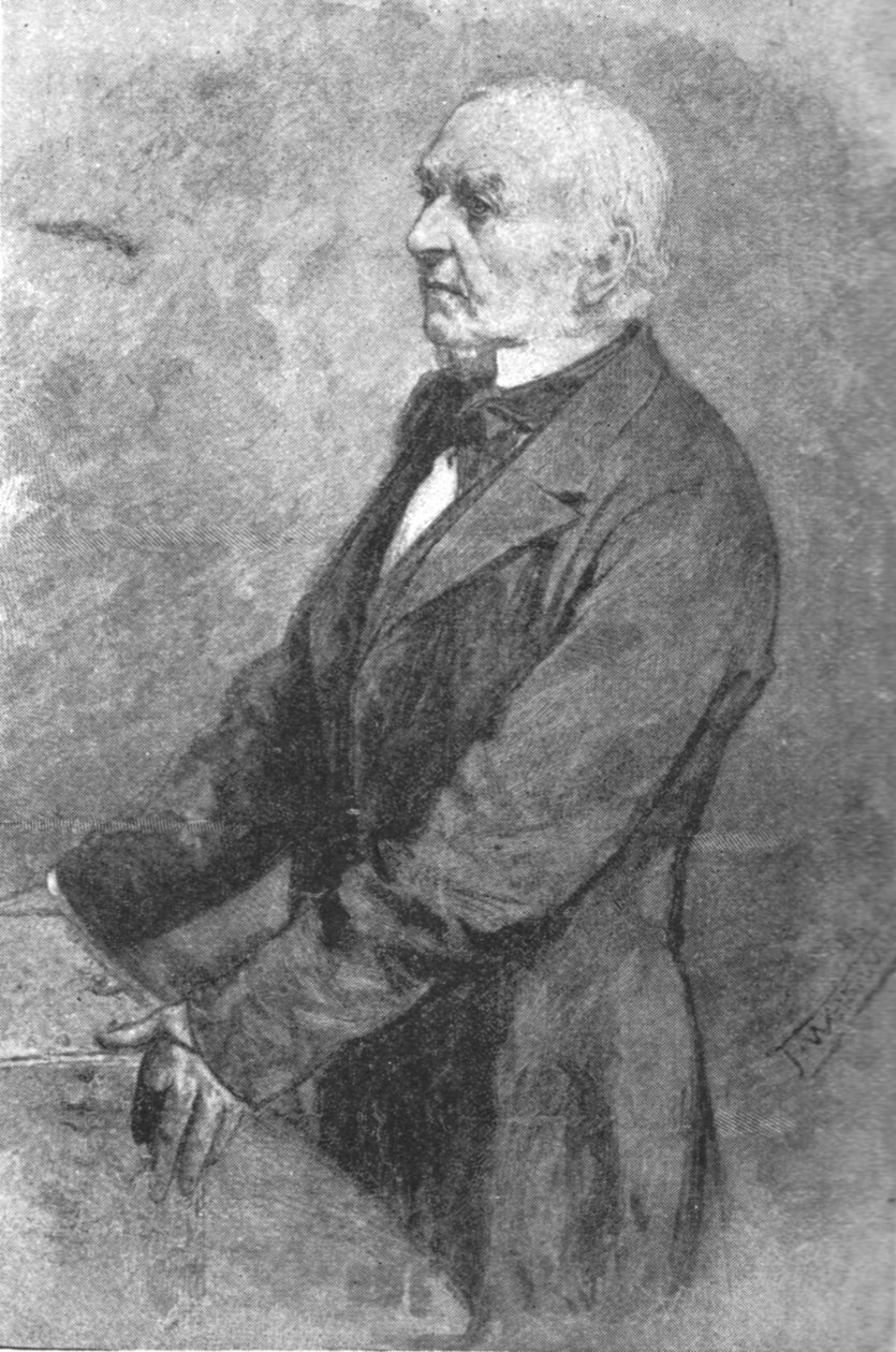 Den högra Hon. VI. Gladstone, ledare för det liberala partiet, 1889, 1901. av Unbekannt