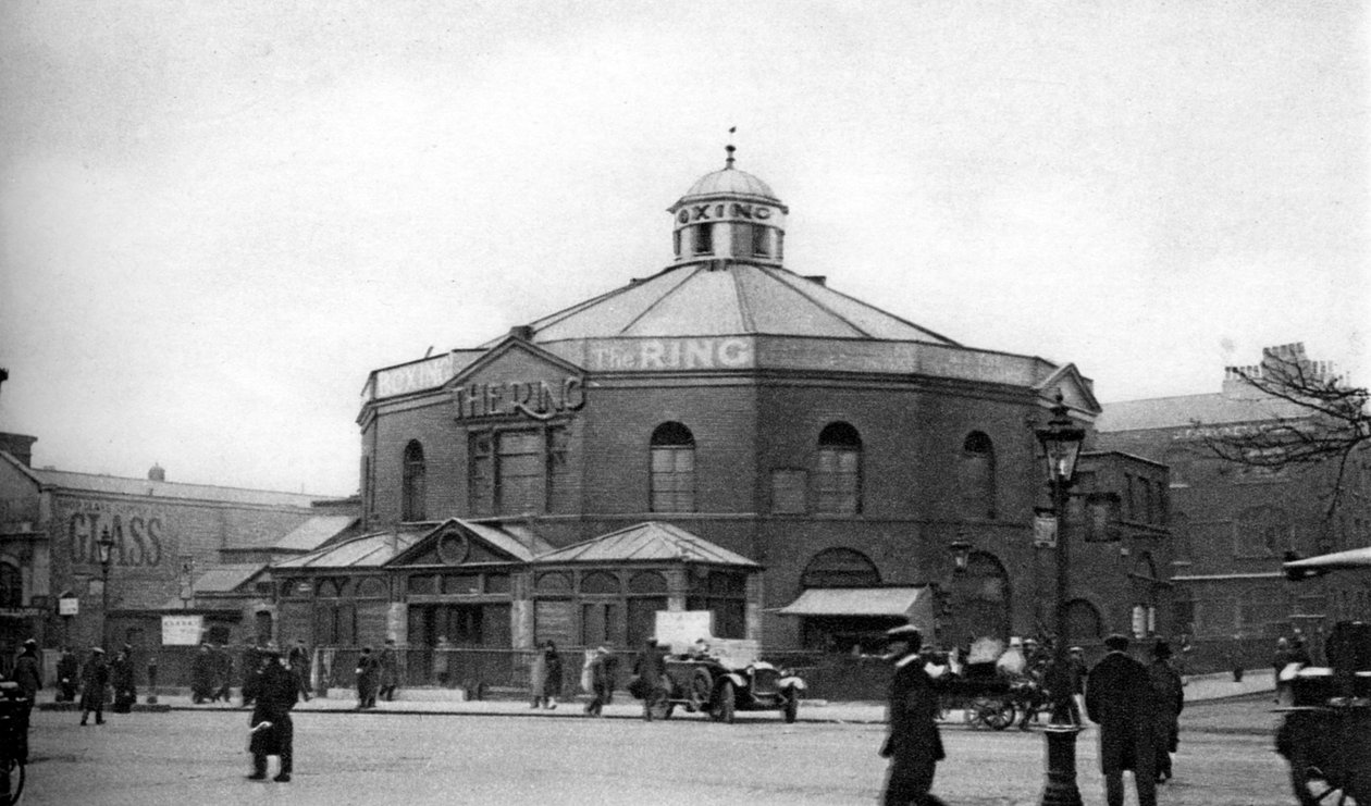 The Ring, boxningsarena nära Blackfriars Road, London, 1926-1927 av Unbekannt