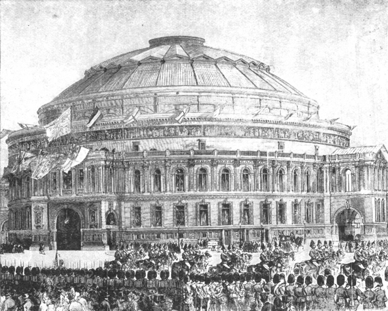 Royal Albert Hall, 1871: Öppnade av drottning Victoria, 29 mars 1901. av Unbekannt