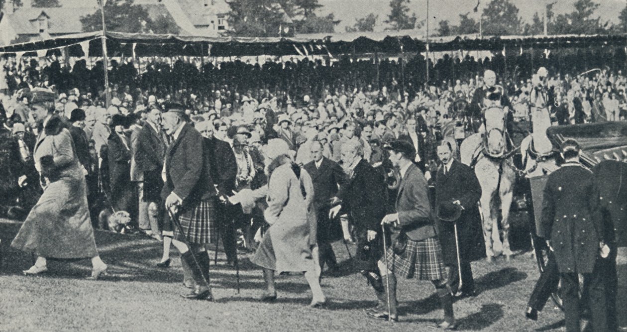 Kungafamiljen i Skottland, c1930, 1937. av Unbekannt