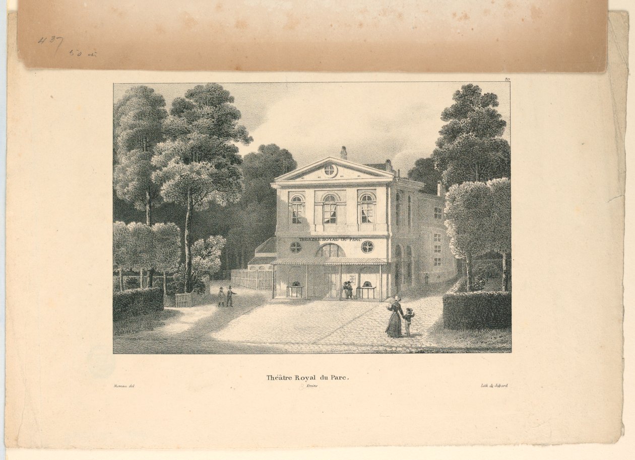 Royal Park Theatre, Bryssel av Unbekannt