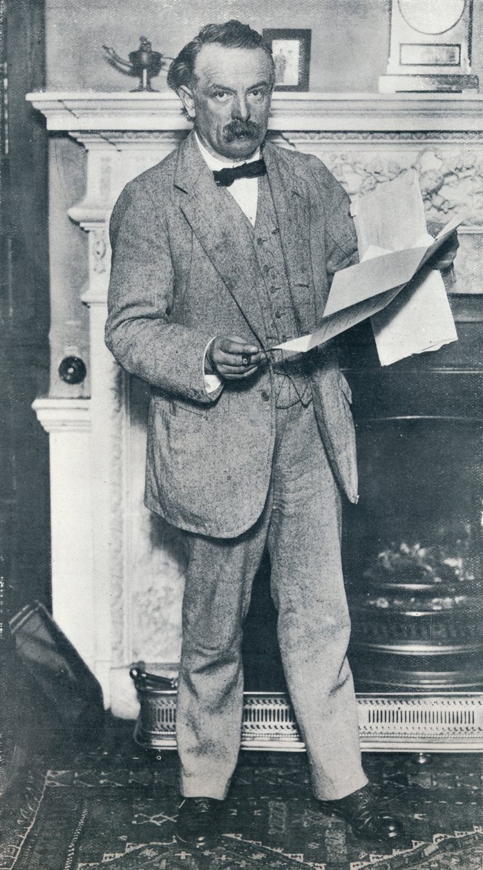 Rt. Hon. David Lloyd George, MP, finansminister, c1914 av Unbekannt
