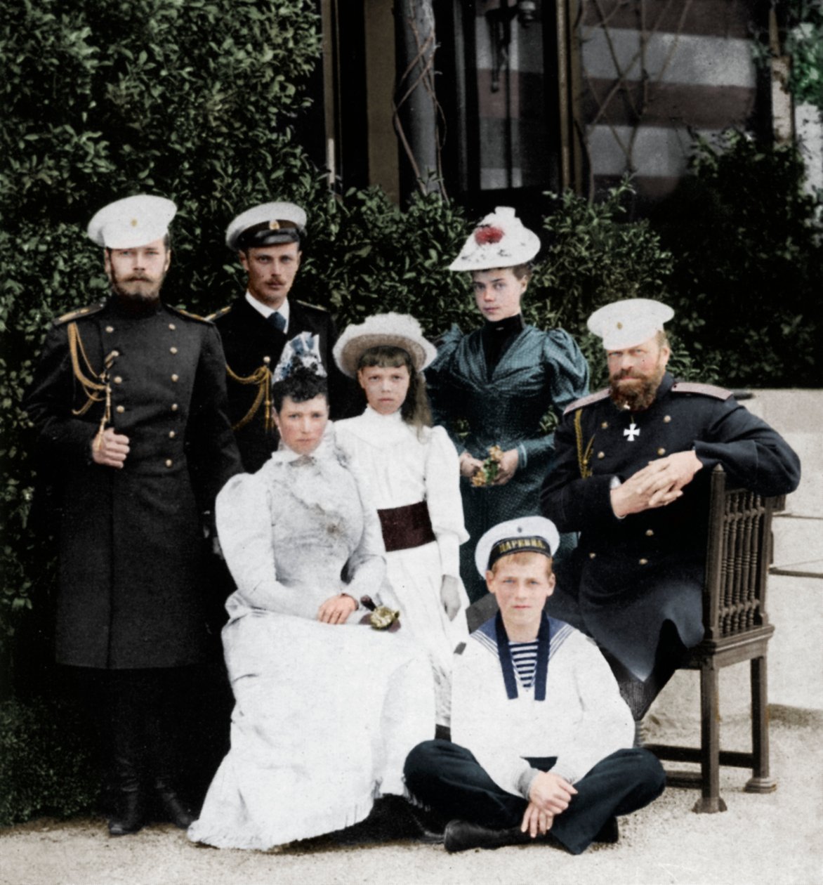 Den ryska kejserliga familjen, c1894 1964. av Unbekannt