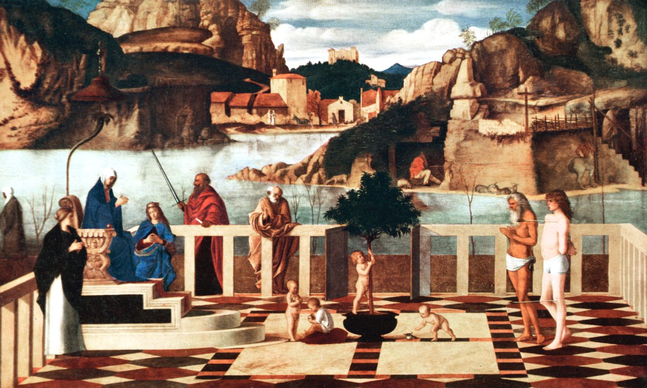 Den heliga allegorin, 1490-1500, 1925 av Unbekannt